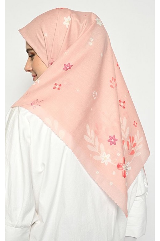 Virametha Jasmine Square Lasercut Peach